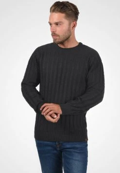 INDICODE JEANS IDPAULETTA - Pullover - Charcoal Mix