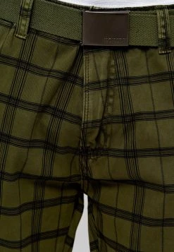 INDICODE JEANS BLIXT - Short - Army Check -INDICODE Ventes a7294710e53846649c2603f49ef1bcb1