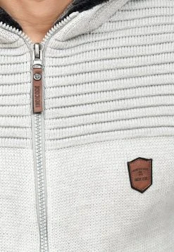 INDICODE JEANS Sweat à Capuche Zippé - Gray 11 INDICODE JEANS Sweat à Capuche Zippé - Gray -INDICODE Ventes a78f35c4a0e745ed830eceaae5d3921d