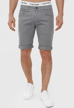 INDICODE JEANS VILLEURBANNE - Short En Jean - Lt Grey