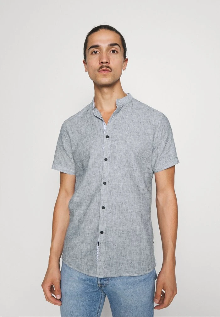 ROGERS - Chemise - black INDICODE JEANS ROGERS - Chemise - Black -INDICODE Ventes aa7ec291561a4402a448702e6cdfdbe9