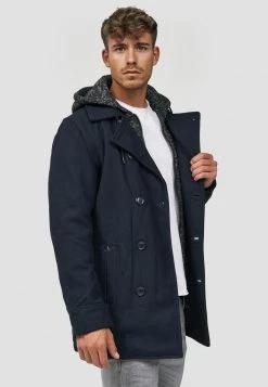 INDICODE JEANS Manteau Court - Dark Blue -INDICODE Ventes ac5a6493de854058a5c5bca08eb4e656