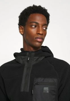 INDICODE JEANS ELLERSLIE - Sweat Polaire - Black -INDICODE Ventes ac5add3df44049c6a3519944e3f943cf