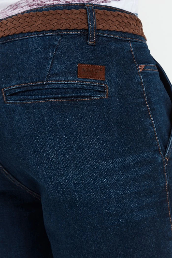 IDQUINCY - Short en jean - dark blue INDICODE JEANS IDQUINCY - Short En Jean - Dark Blue -INDICODE Ventes ac82d7d97688454898e7469683462778