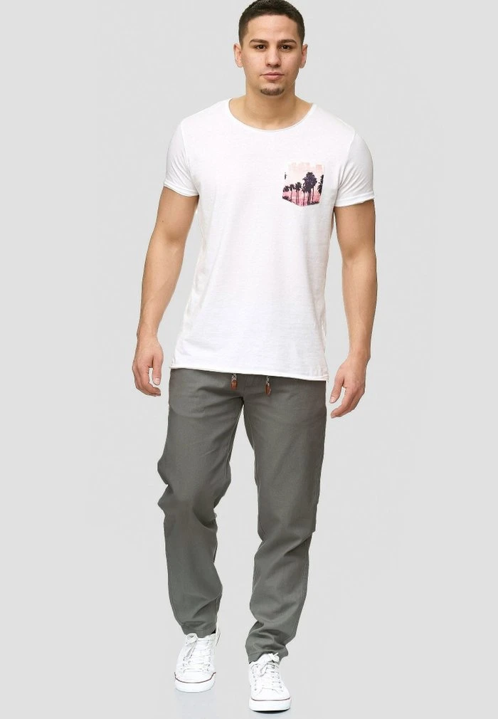 INDICODE JEANS Chino - Iron 1 INDICODE JEANS Chino - Iron