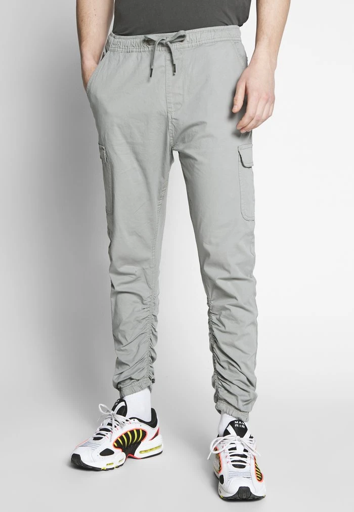 INDICODE JEANS LAKELAND - Pantalon Cargo - Light Grey 1 INDICODE JEANS LAKELAND - Pantalon Cargo - Light Grey