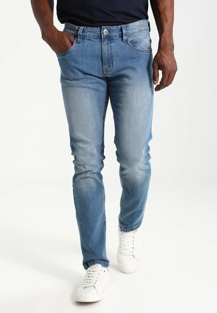 INDICODE JEANS PITTSBURG - Jean Slim - Blue Wash 1 INDICODE JEANS PITTSBURG - Jean Slim - Blue Wash