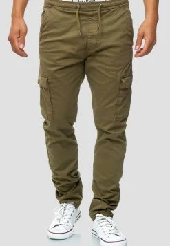INDICODE JEANS BROADWICK - Pantalon Cargo - Army