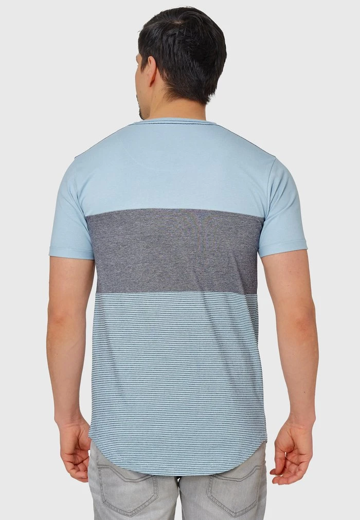 PORTER - T-shirt imprimé - blue wave INDICODE JEANS PORTER - T-shirt Imprimé - Blue Wave -INDICODE Ventes af7268059dc441f1aca156eecffd84ed