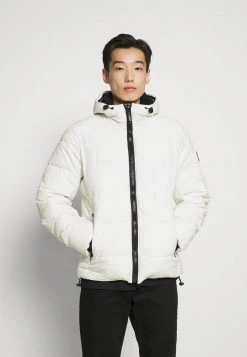 INDICODE JEANS AXWORTHY - Veste D'hiver - White