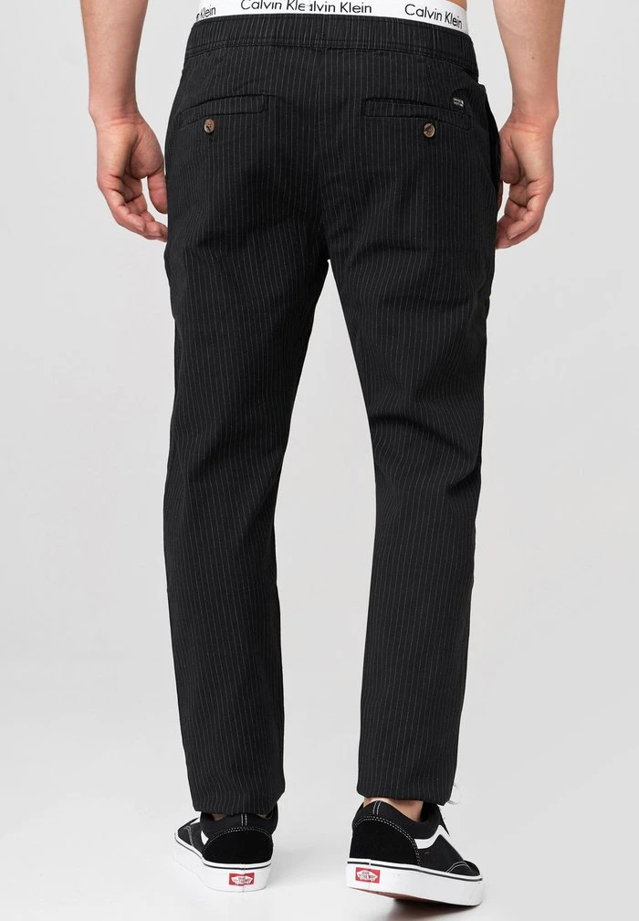 COSTA - Chino - black mix INDICODE JEANS COSTA - Chino - Black Mix -INDICODE Ventes b071045711184b02ad6839174ec2e623