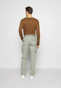 INDICODE JEANS WILLIAM - Pantalon Cargo - Light Grey -INDICODE Ventes b18ff5758e934de4b0d006c07cc451ec