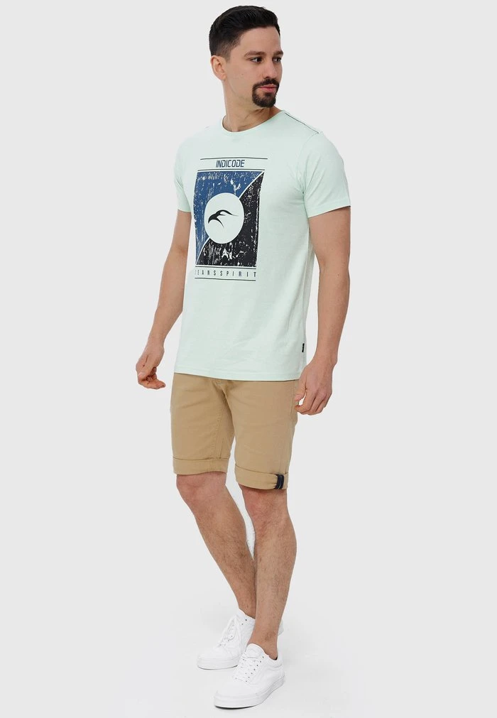 T-shirt imprimé - quiet wave INDICODE JEANS T-shirt Imprimé - Quiet Wave -INDICODE Ventes b4ad84b60ab64c4682b9232c0515ae5e