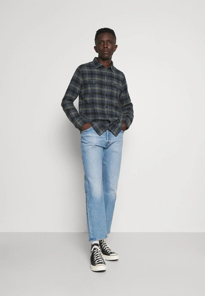 COLLIER - Chemise - navy INDICODE JEANS COLLIER - Chemise - Navy -INDICODE Ventes b4d92f2de2ff4ad998ad7748a3b3cf24