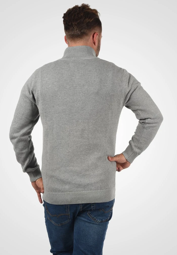 IDRICHARD - Pullover - light grey mix INDICODE JEANS IDRICHARD - Pullover - Light Grey Mix -INDICODE Ventes b5da4958f4cc4a798fd6dfb6a3adc90c