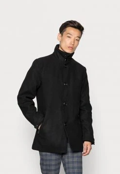 INDICODE JEANS CLARK - Manteau Court - Black