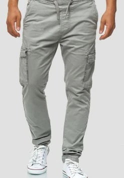 INDICODE JEANS BROADWICK - Pantalon Cargo - Gray