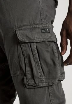 INDICODE JEANS WILLIAM - Pantalon Cargo - Raven -INDICODE Ventes b9c31febcae54eeb9c170c58807988cc