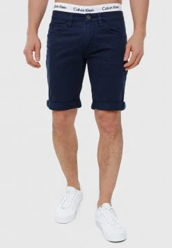 INDICODE JEANS VILLEURBANNE - Short En Jean - Navy
