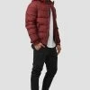 INDICODE JEANS ADRIAN - Veste D'hiver - Bordeaux