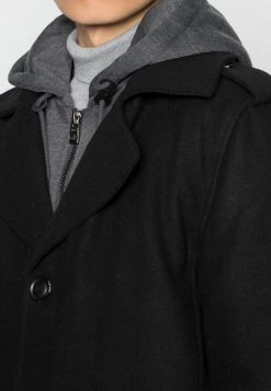 INDICODE JEANS ADAIR - Manteau Court - Black -INDICODE Ventes bc93047418f2498092e56a8cd95793a9