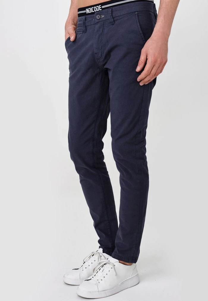 CREED - Chino - navy INDICODE JEANS CREED - Chino - Navy -INDICODE Ventes bd19058ba8ac4da2966998e8d4b53a25