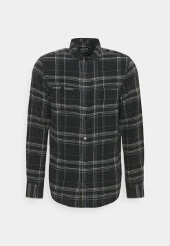 INDICODE JEANS PONCE - Chemise - Black -INDICODE Ventes bd245bf0008543ef9107d27e639aec51