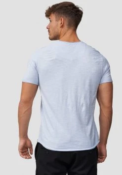 INDICODE JEANS WILBUR - T-shirt Imprimé - Light Blue -INDICODE Ventes bd315ae265414b9591ac56af37106923