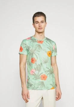 INDICODE JEANS CADIZ BRILIANT - T-shirt Imprimé - Quite Wave