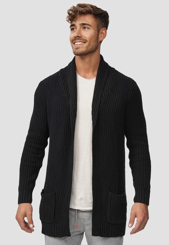 ANAHEIM - Gilet - black INDICODE JEANS ANAHEIM - Gilet - Black -INDICODE Ventes c092a7ba840544708c3eb5786b6450b2