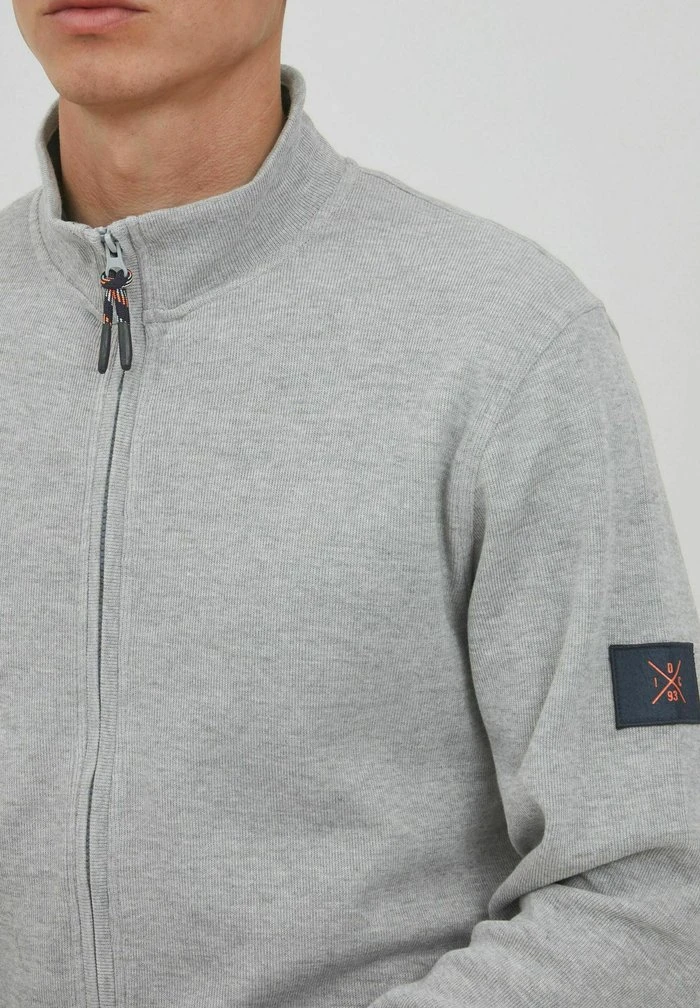 IDARCELIO - Gilet - light grey mix INDICODE JEANS IDARCELIO - Gilet - Light Grey Mix -INDICODE Ventes c0d85bc2e26a42b1ac97071291f6ac90