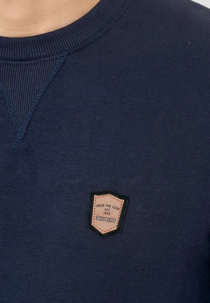 BEECHEN - Sweatshirt - navy INDICODE JEANS BEECHEN - Sweatshirt - Navy -INDICODE Ventes c0e22bd0526843c296c1bde6a9de4b55
