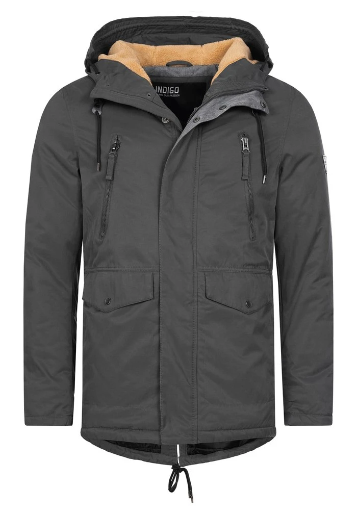 INDICODE JEANS Parka - Gray 7 INDICODE JEANS Parka - Gray – Image 7