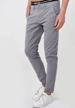 INDICODE JEANS CREED - Chino - Lt Grey -INDICODE Ventes c2d21b6225164f2ead0dec59b1e75dc1