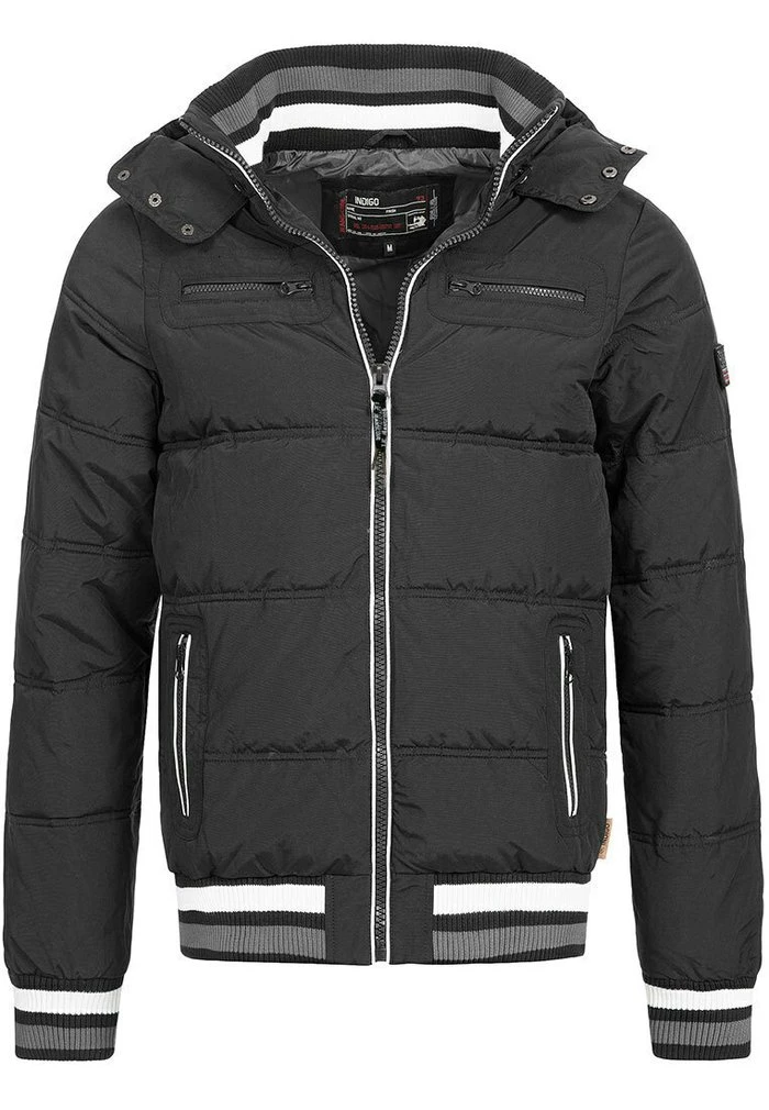 Blouson - black INDICODE JEANS Blouson - Black -INDICODE Ventes c4303ef566cf486c86a3907e50755aa7