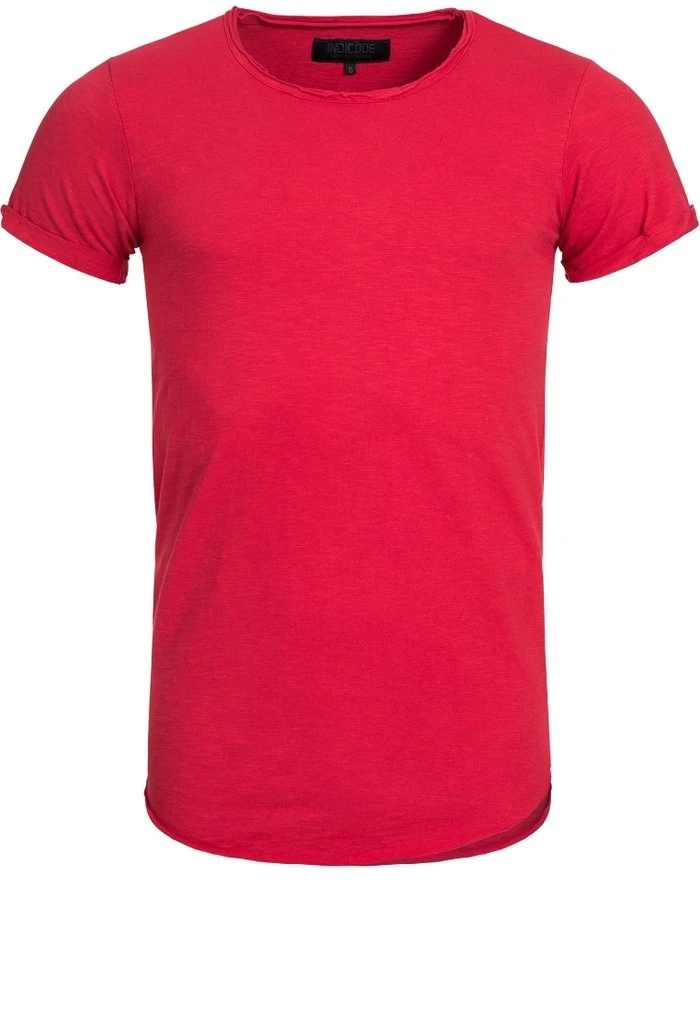 WILBUR - T-shirt imprimé - rot INDICODE JEANS WILBUR - T-shirt Imprimé - Rot -INDICODE Ventes c52eb48a0a7549d4a28d0b701b46fff7