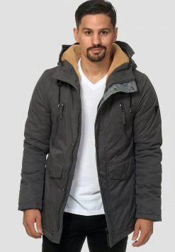 INDICODE JEANS Parka - Gray