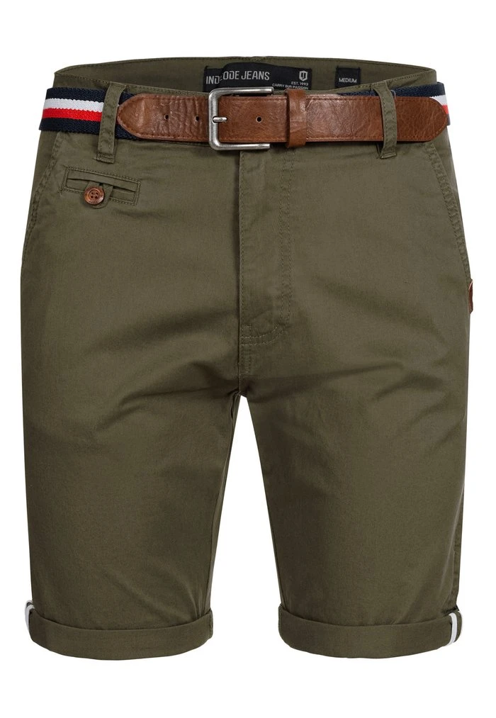 INDICODE JEANS Short - Dark Green 6 INDICODE JEANS Short - Dark Green – Image 6