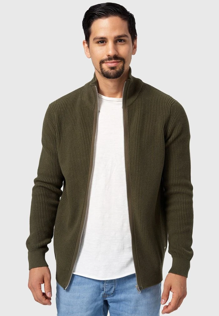 DODSON - Gilet - army INDICODE JEANS DODSON - Gilet - Army -INDICODE Ventes c91fdab77e0c492f998f403b68baf516