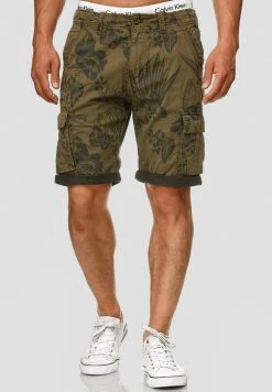 INDICODE JEANS ALBERT - Short - Army