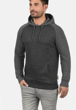 INDICODE JEANS IDELLIOT - Sweat à Capuche - Charcoal
