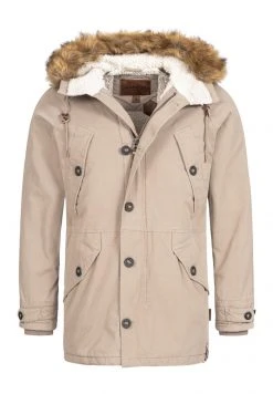 INDICODE JEANS Veste D'hiver - Mottled Dark Grey -INDICODE Ventes cad640b3c4af4fe694f22045a9240ec1