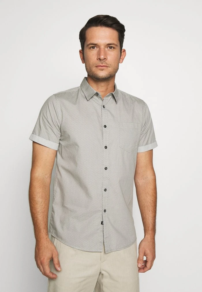 TRISTIN - Chemise - grey INDICODE JEANS TRISTIN - Chemise - Grey -INDICODE Ventes cd0f9e8a658b4b59940dbbb51db17d61