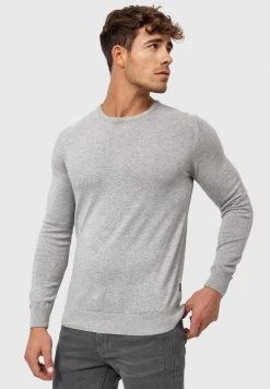 INDICODE JEANS Sweatshirt - Light Grey Mix