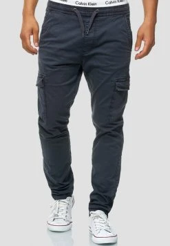 INDICODE JEANS BROADWICK - Pantalon Cargo - Navy