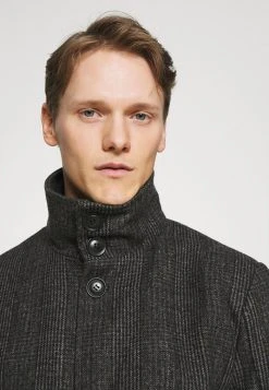 INDICODE JEANS NIXON - Manteau Court - Black -INDICODE Ventes ce874e6317ad40f285bc3954b12964a3