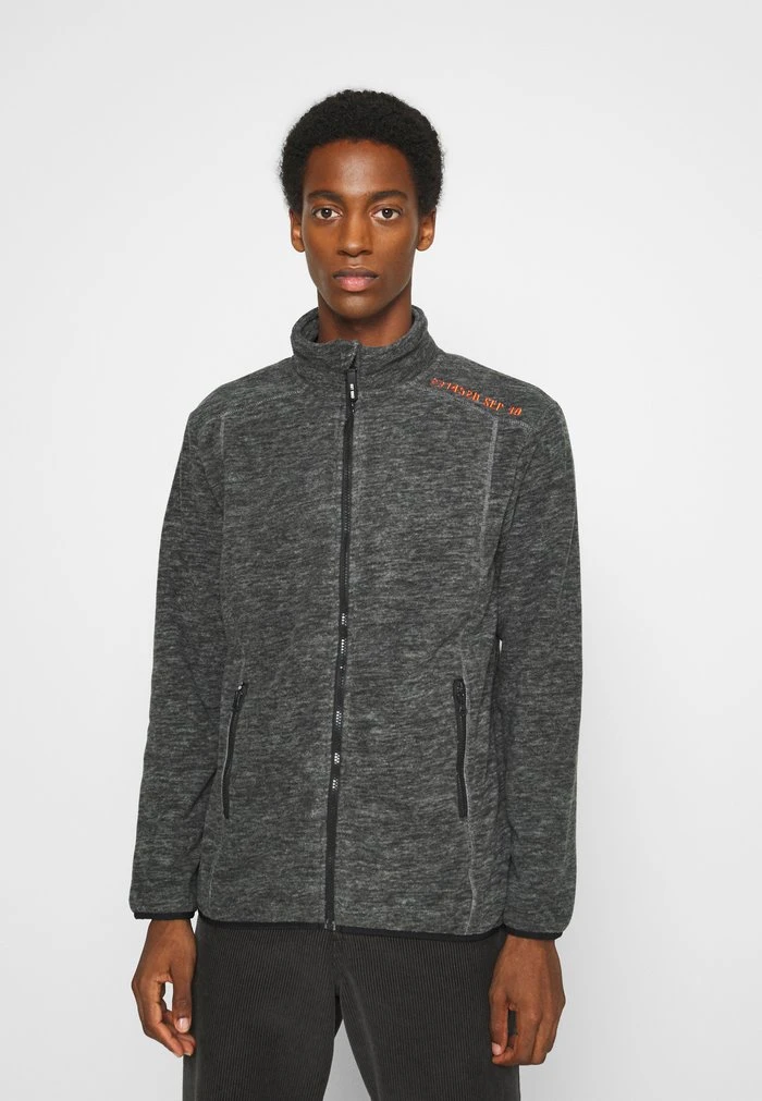 INDICODE JEANS BRYANT - Veste Polaire - Charcoal Mix 1 INDICODE JEANS BRYANT - Veste Polaire - Charcoal Mix