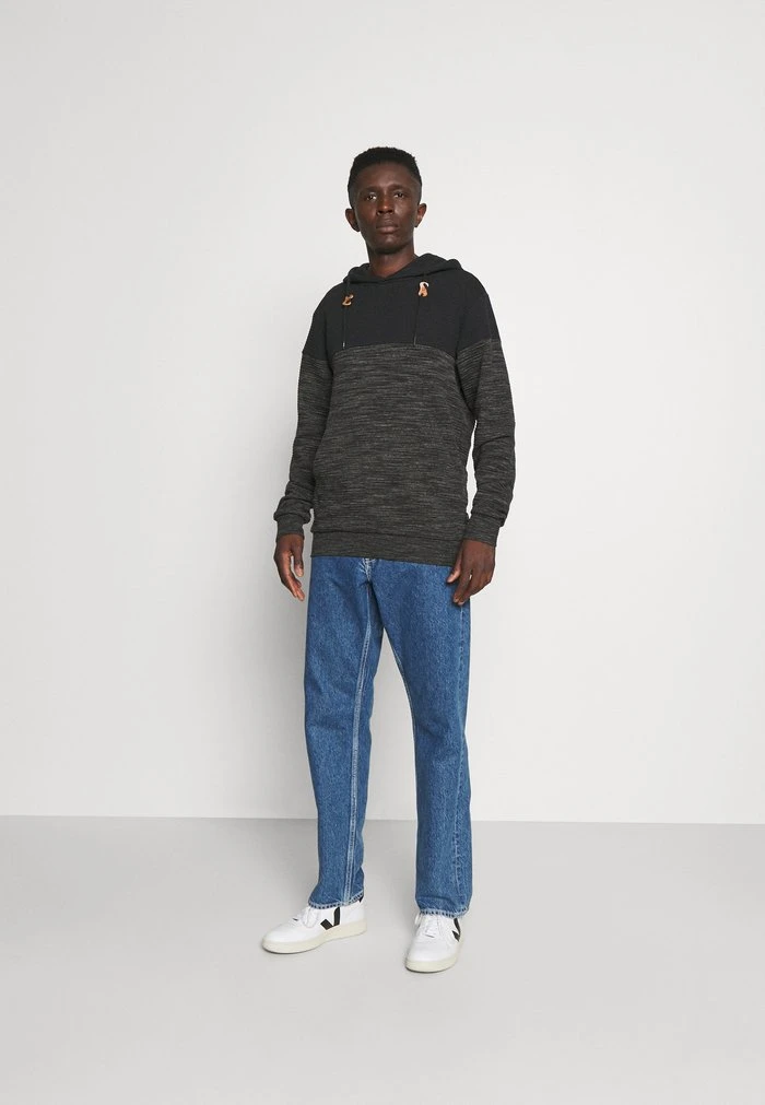 KASHRA - Sweatshirt - black INDICODE JEANS KASHRA - Sweatshirt - Black -INDICODE Ventes d0aaacf38d044612b22abf3ed68907bd