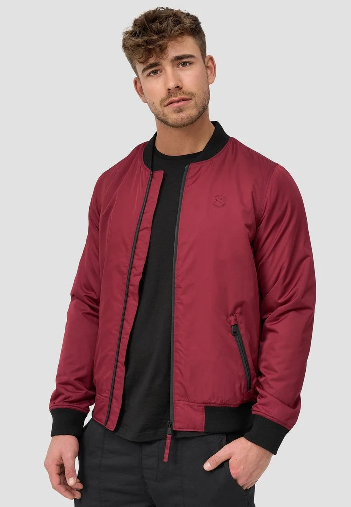 Blouson Bomber - bordeaux INDICODE JEANS Blouson Bomber - Bordeaux -INDICODE Ventes d2807cee758a40a7a08737a59de8da0d