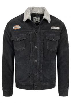 INDICODE JEANS BEARD - Veste En Jean - Black -INDICODE Ventes d2a05265c825441e8a0fec155c8e1dbb